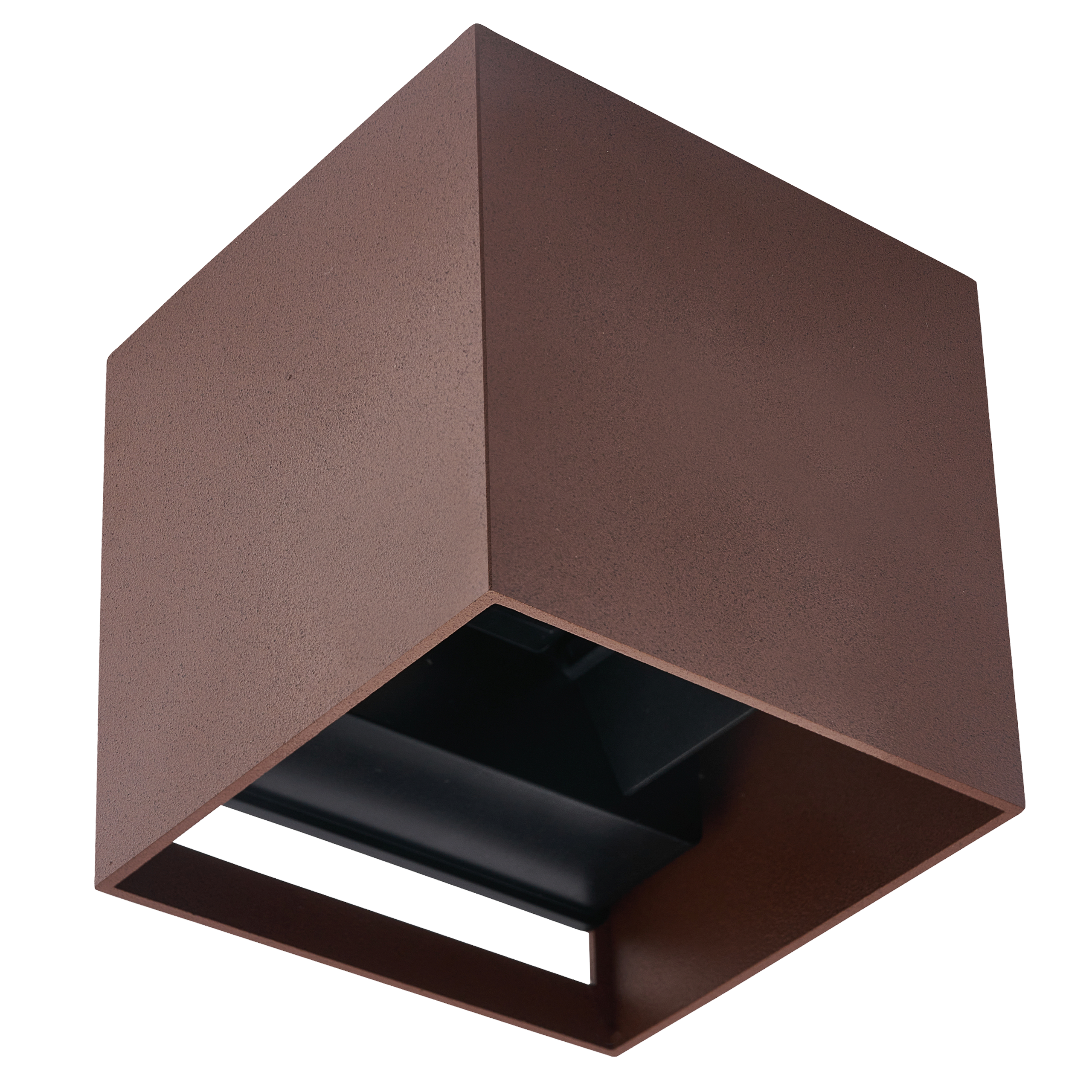 LED wandlamp 2x3W 3000K IP65 corten CUBE LITE