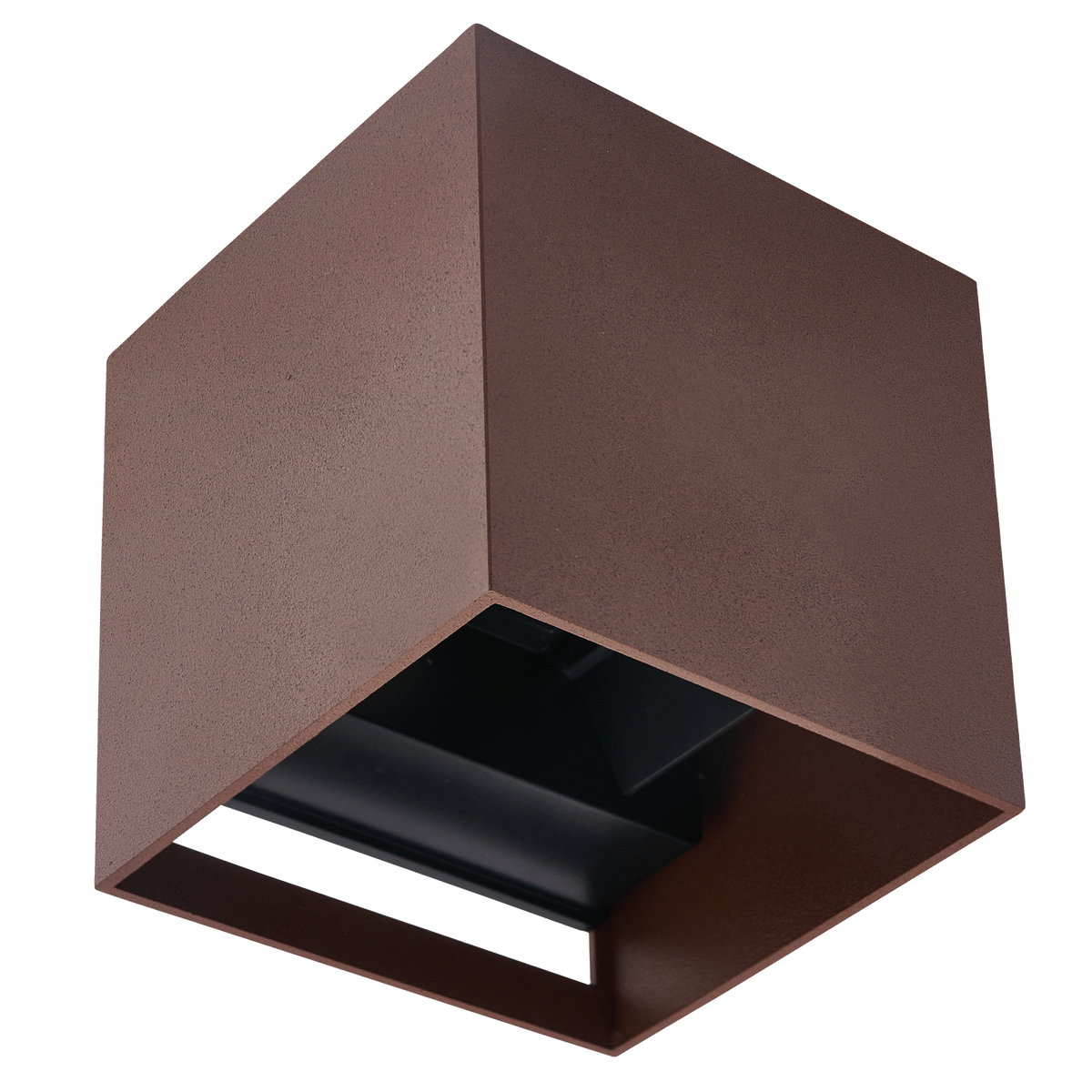 LED wandlamp 2x3W 3000K IP65 corten CUBE LITE