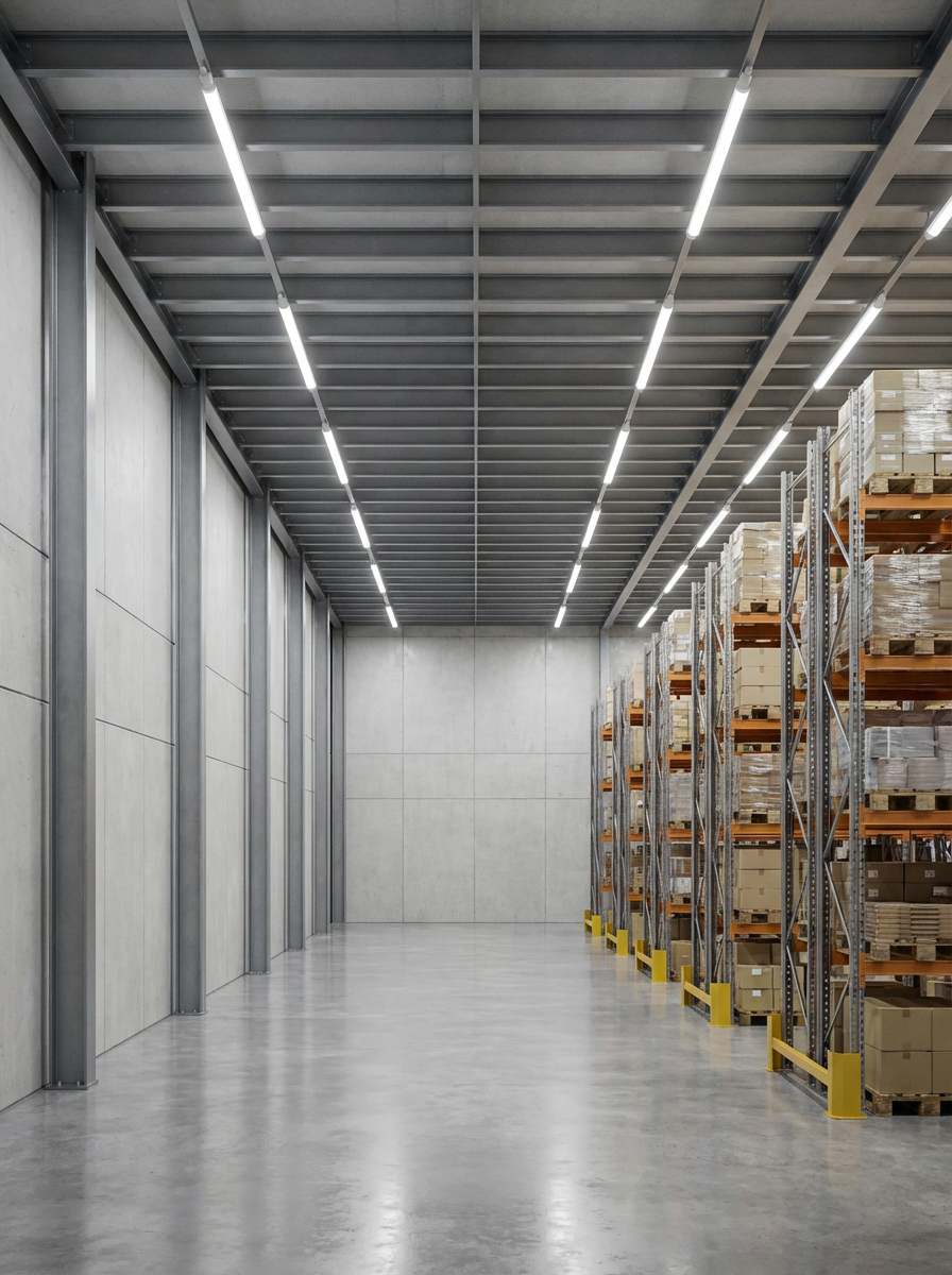 LED line Hermetische armatuur LINIX 4000K 45W 5400lm IP65 150cm grijs LITE
