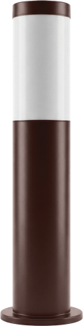 Tuinpaal CUBE rond corten E27 80cm LITE